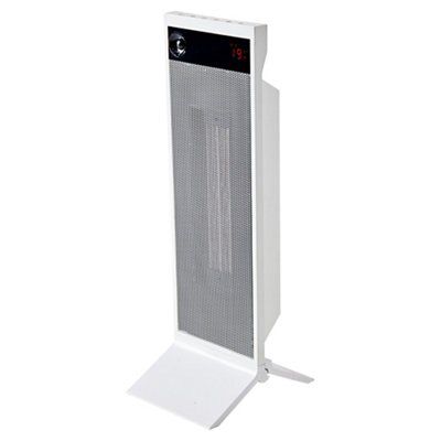 Blyss Electric 2400W White Freestanding PTC Heater