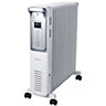 Blyss Electric 3000W White & silver Oil-filled radiator