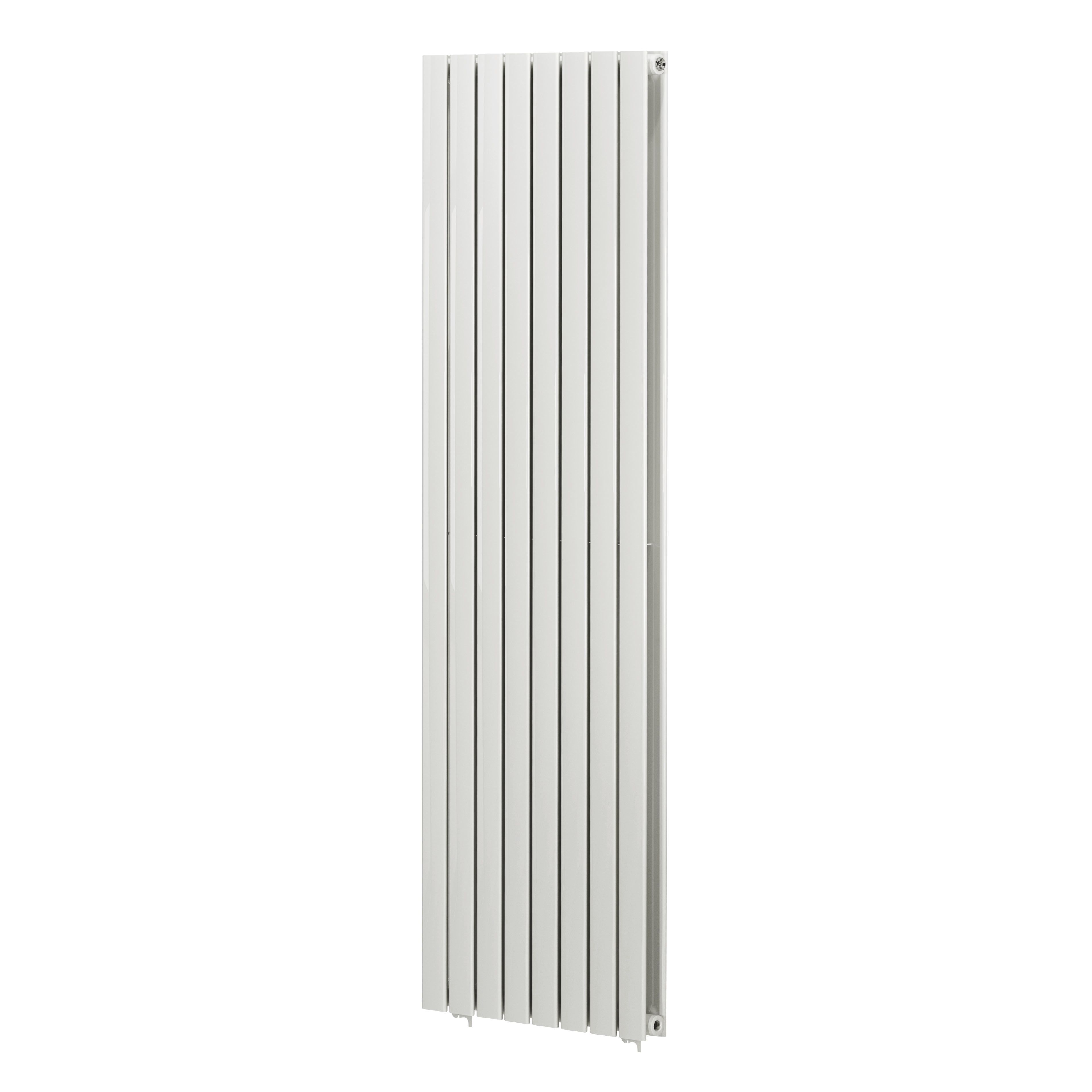 Blyss Faringdon 20161898 White Vertical Designer 6298BTU Radiator, (W)608mm x (H)1800mm