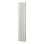 Blyss Faringdon White Vertical Designer Radiator, (W)456mm x (H)1800mm