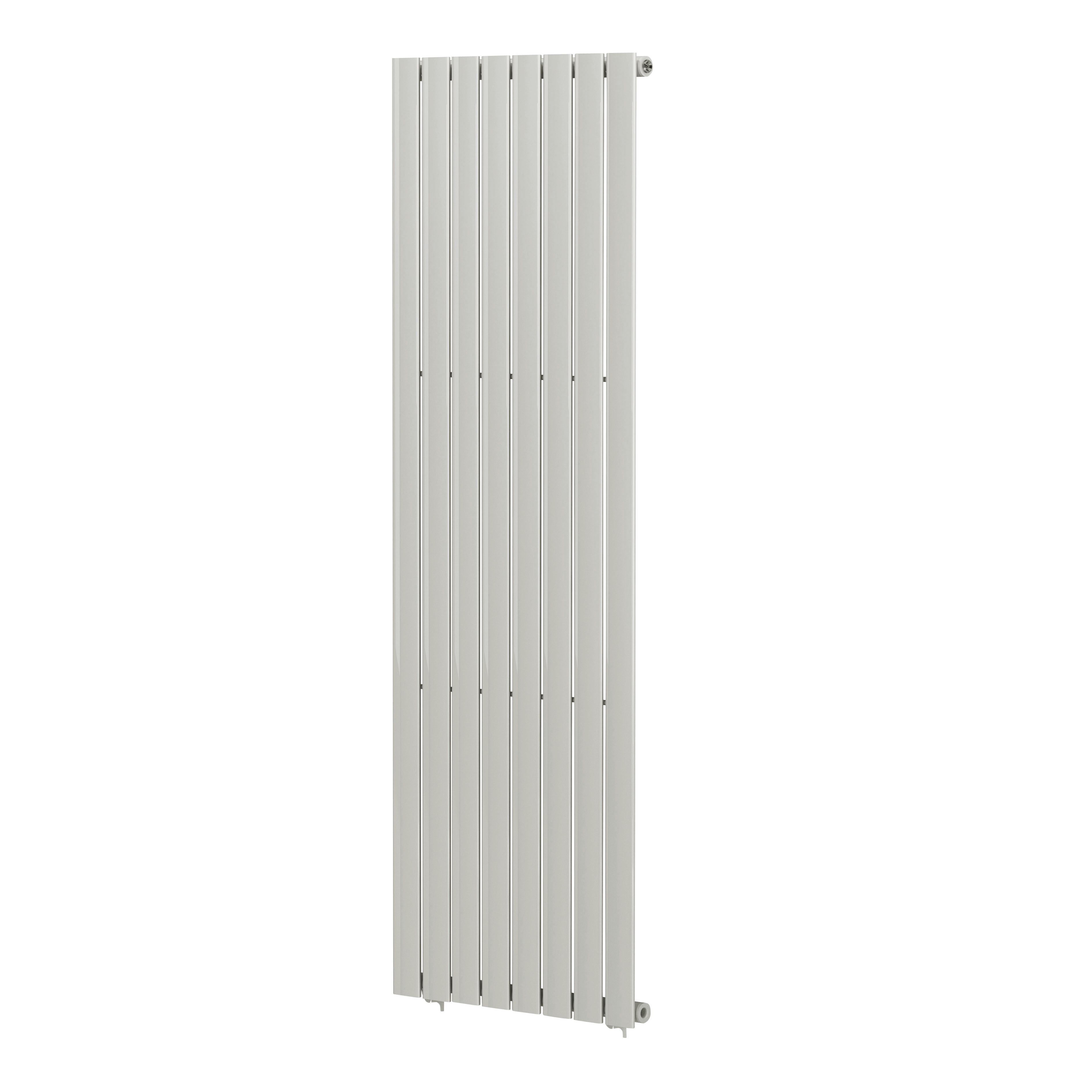 Blyss Faringdon White Vertical Designer Radiator, (W)604mm x (H)1800mm |  DIY at Bu0026Q