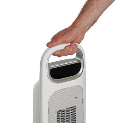 Blyss Grey & white PTC Heater