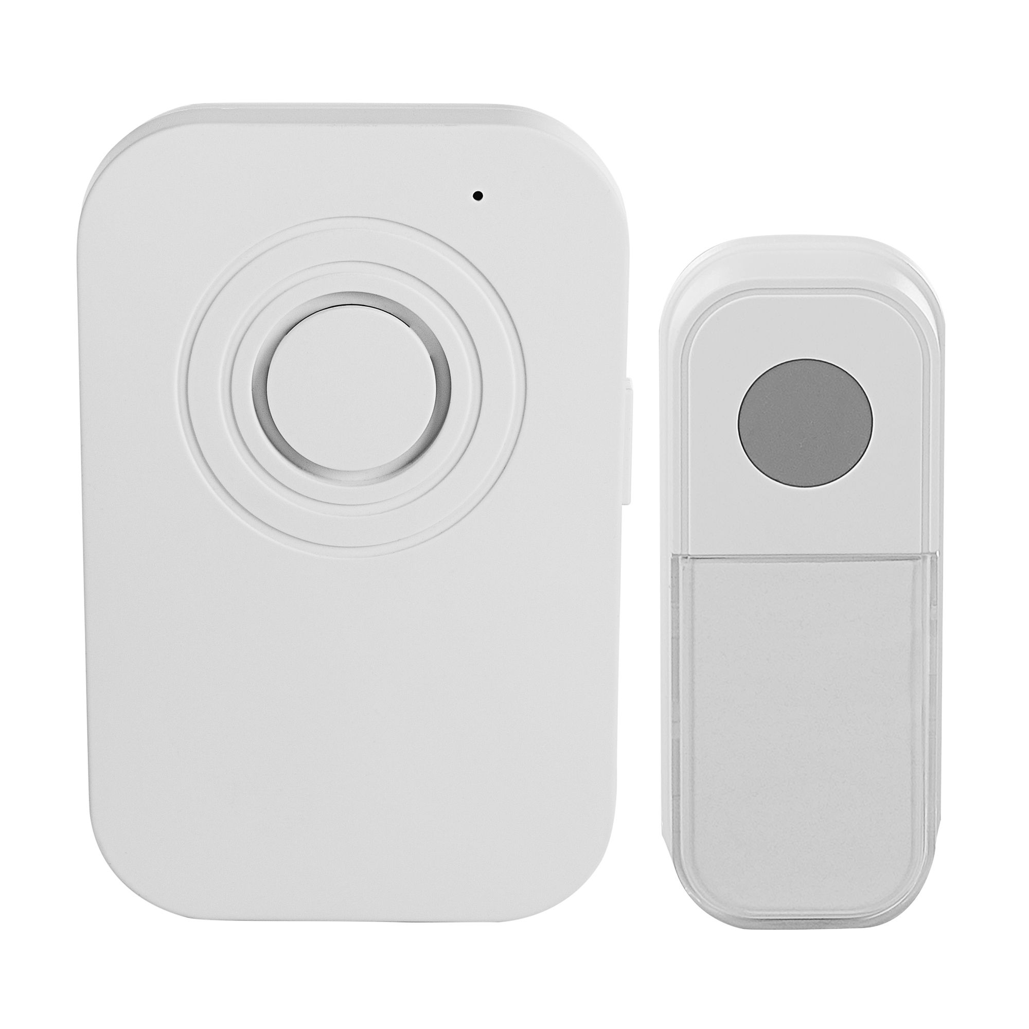 Blyss Liam White Wireless Batterypowered Door chime kit 21221WKF DIY