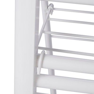Blyss Norria 500W Electric White Towel warmer (H)1030mm (W)550mm | DIY at  Bu0026Q