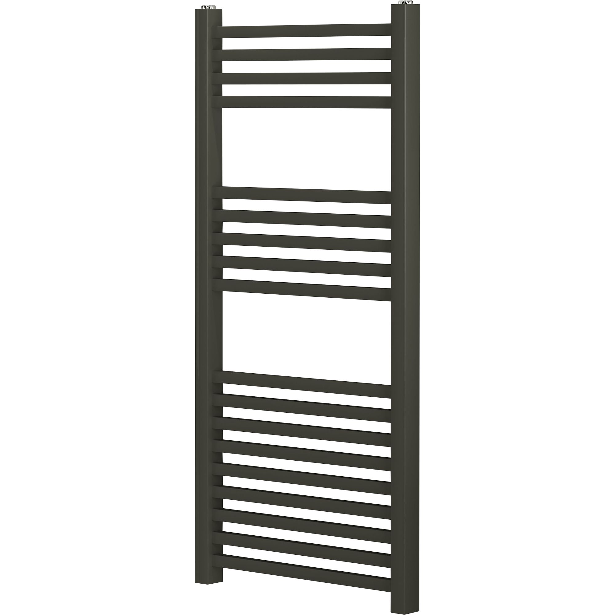 Blyss Petworth 417W Anthracite Towel warmer H 974mm W 450mm DIY at B Q