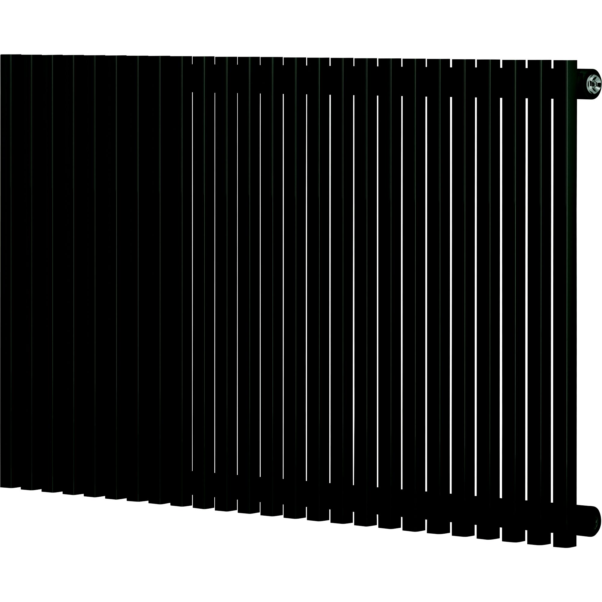 Blyss Thorpe Anthracite Horizontal Designer Radiator, (W)1000mm x (H