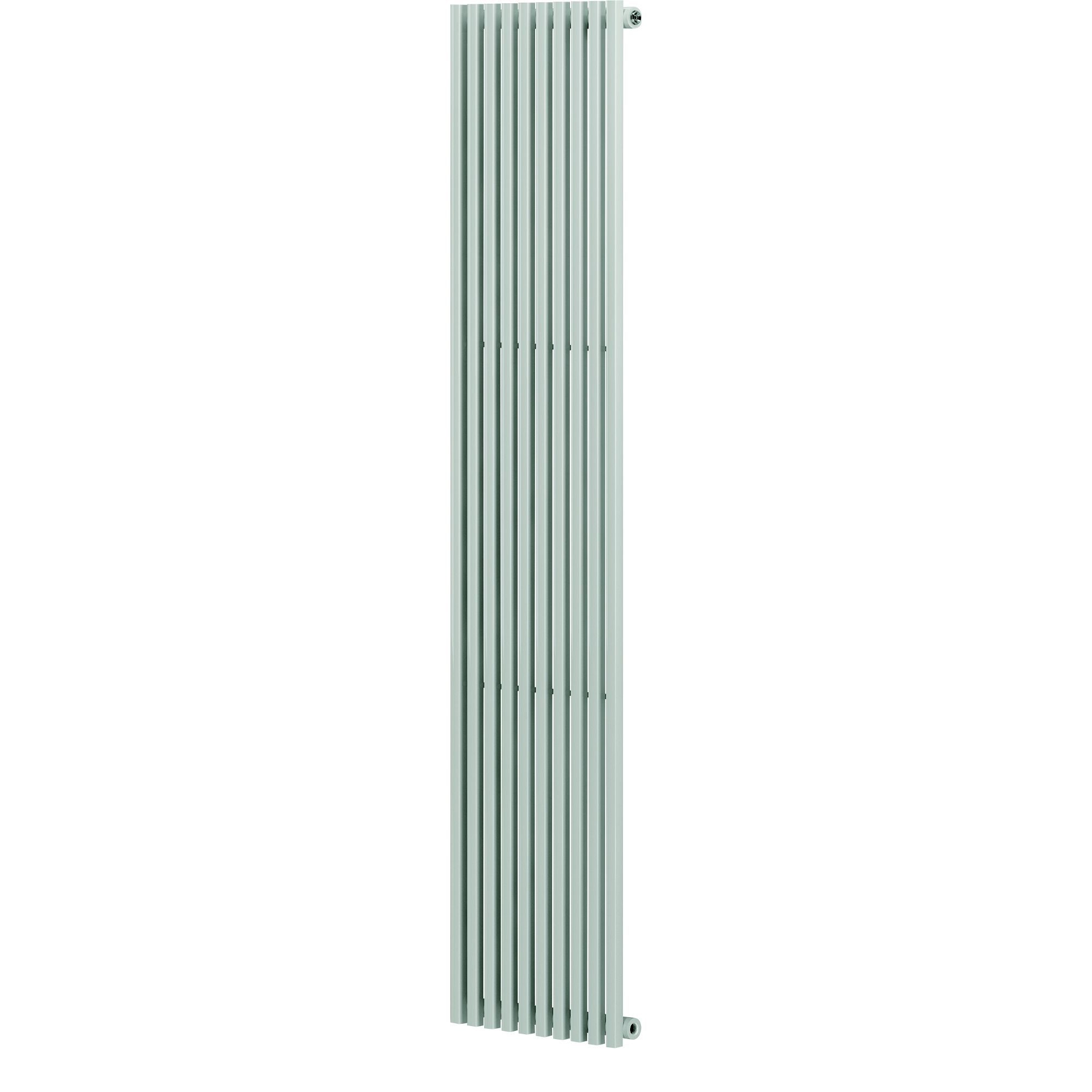 Blyss Thorpe Vertical Designer Radiator, White (W)400mm (H)1800mm DIY