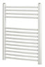 Blyss White Electric Towel warmer (W)600mm x (H)700mm