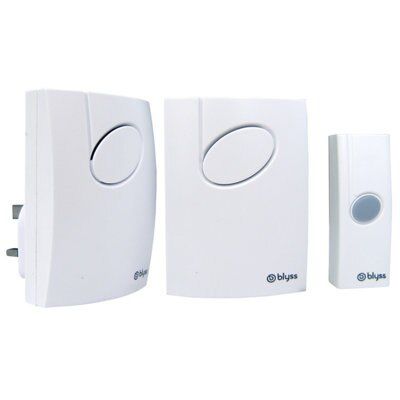 Blyss White Wireless Door chime kit B822