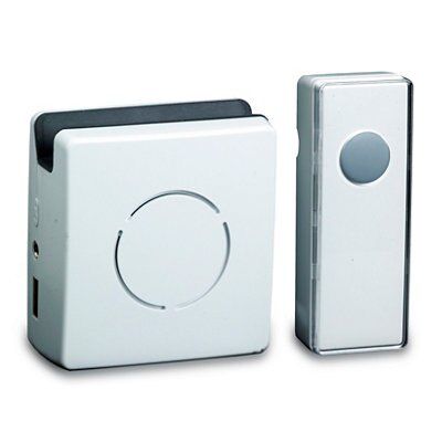Blyss White Wireless Door chime kit DC8-UK-WH