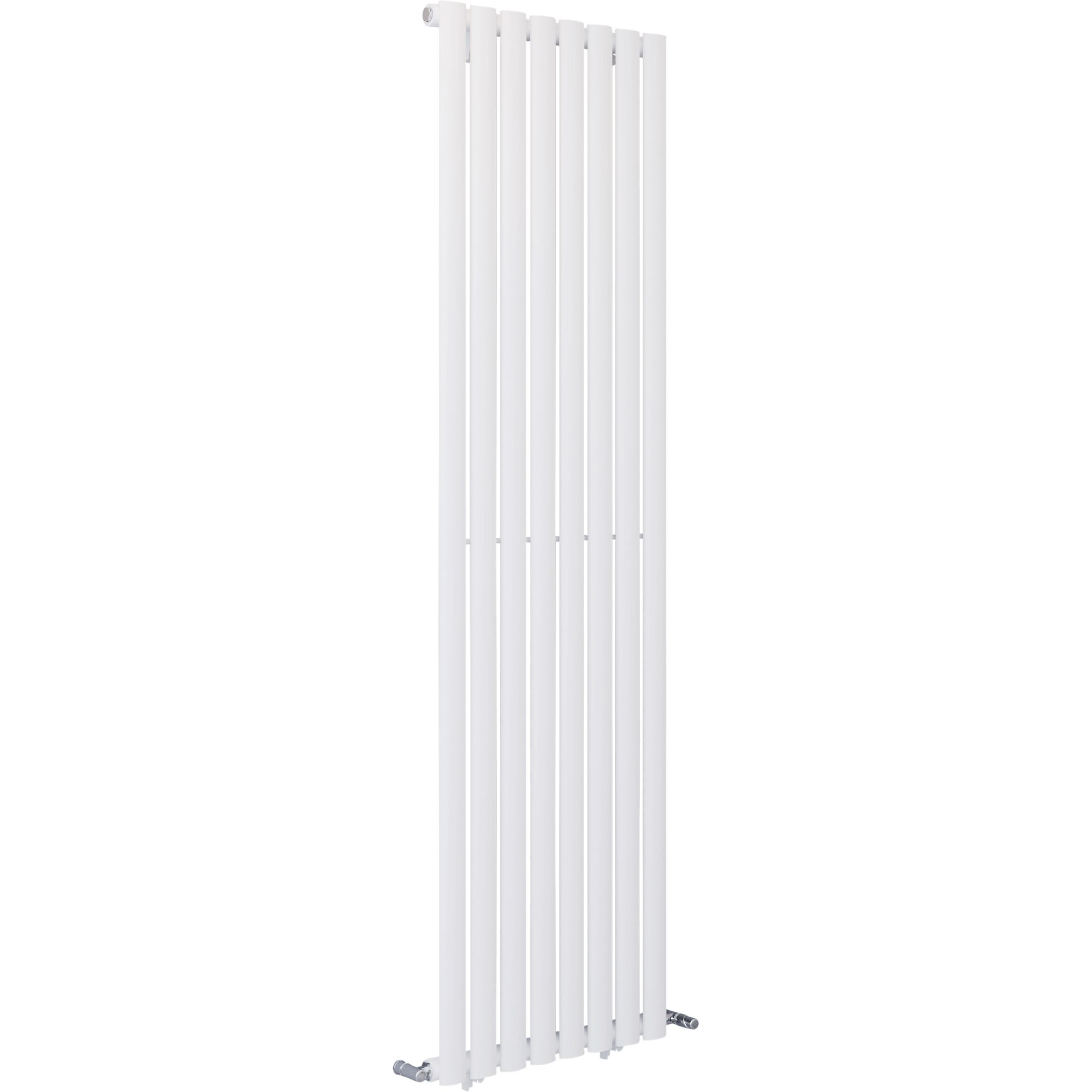 Blyss Wickham Vertical Designer Radiator, White (W)480mm (H)1800mm