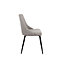 Boldo Grey Chair (H)865mm (W)520mm (D)560mm, Pack of 2