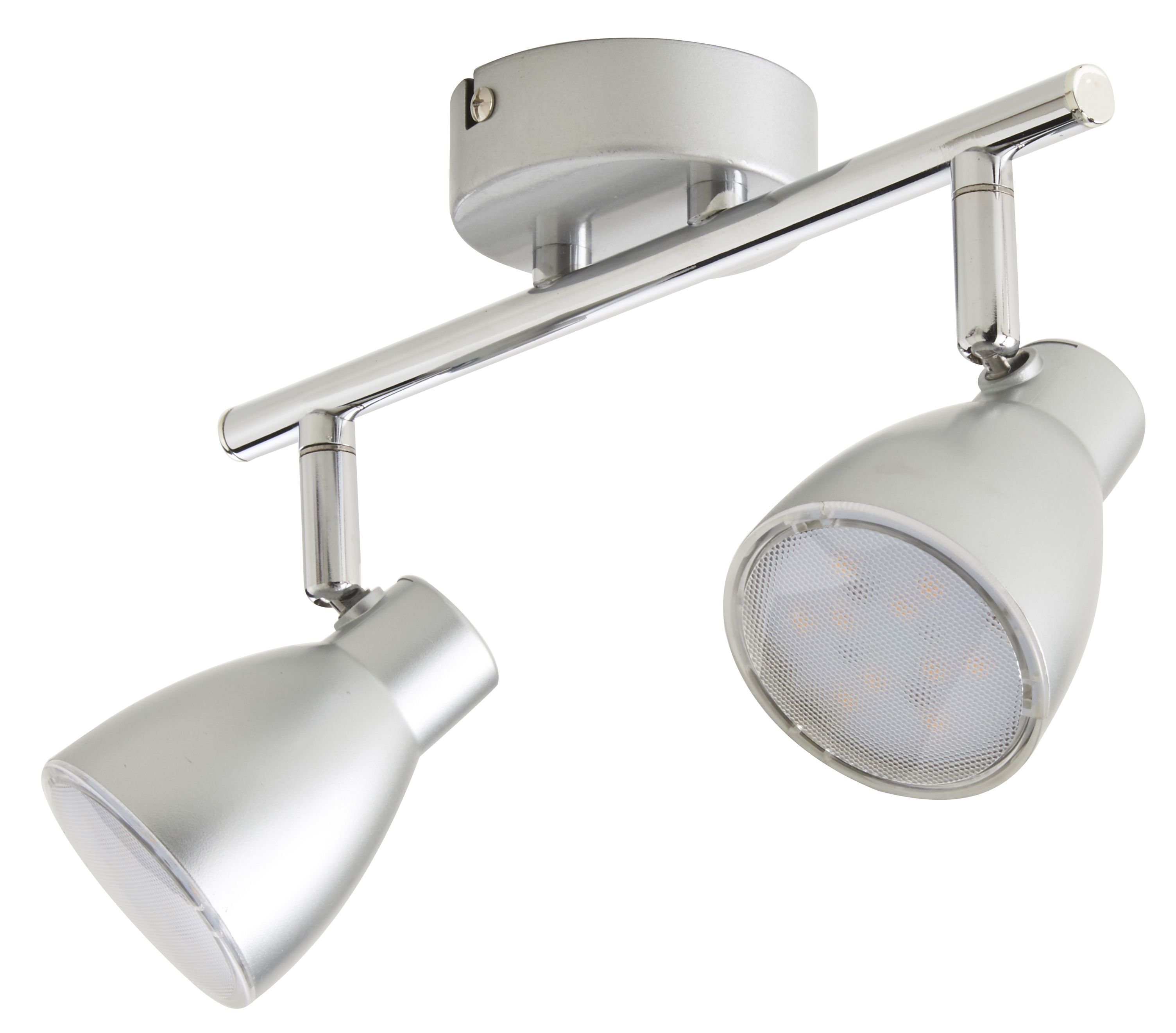 Bomos Silver effect 2 Light Spotlight