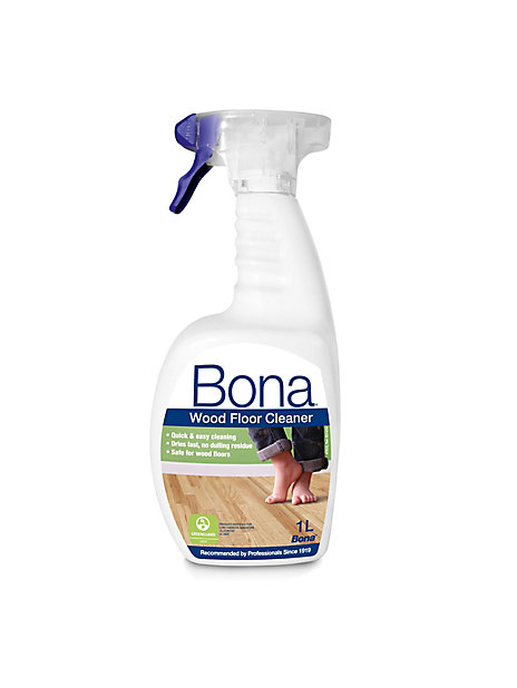 Bona Wood Floor Cleaner 1l Diy At B Q, How To Use Bona Cleaner On Hardwood Floors