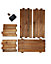 Bopha Pressure treated wood brown Wooden Rectangular Trough 40cm