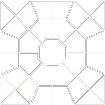 BorderstoneMinster Graphite Concrete Paving set, 5.29m² (L)2300mm (W ...