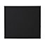 Boreas Corded Black Plain Blackout Roller Blind (W)160cm (L)180cm