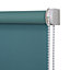 Boreas Corded Green Plain Blackout Roller Blind (W)60cm (L)180cm