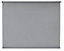 Boreas Corded Grey Plain Blackout Roller Blind (W)120cm (L)180cm