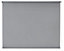 Boreas Corded Grey Plain Blackout Roller Blind (W)160cm (L)180cm