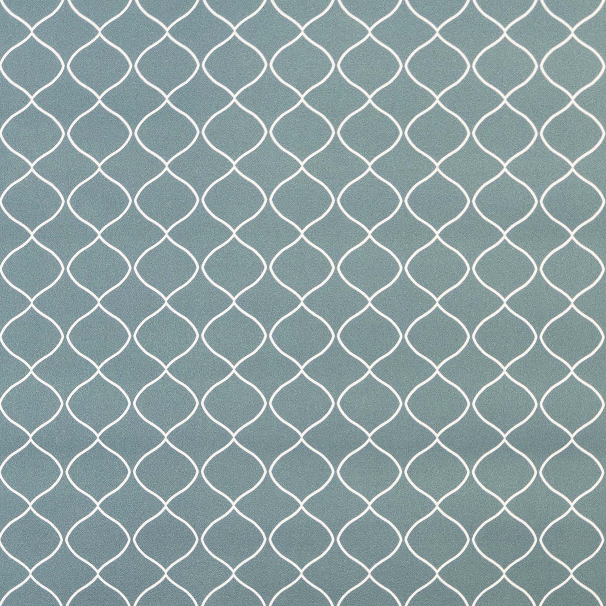 Boreas Corded Light blue Diamond Blackout Roller Blind (W)120cm (L)180cm - 6