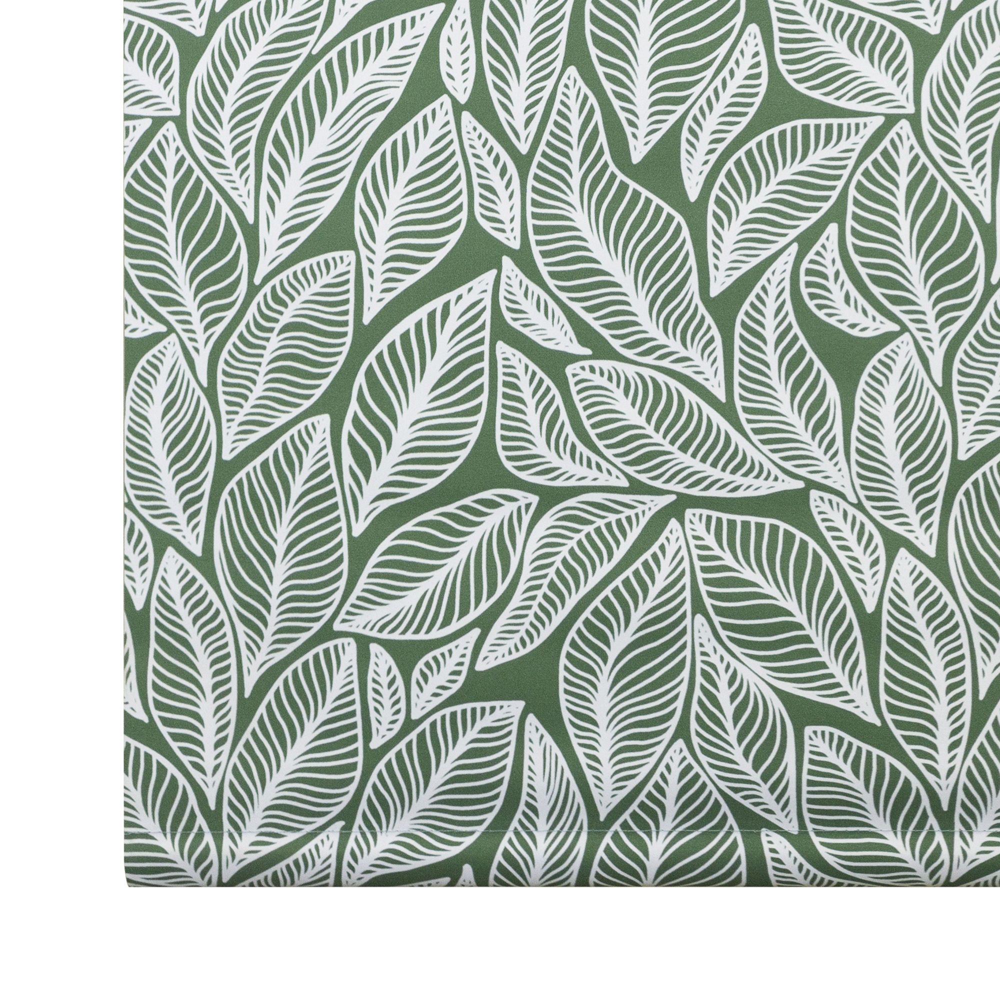 Boreas Corded Light green Leaves Blackout Roller Blind (W)120cm (L)180cm - 7