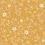 Boreas Corded Yellow Floral Blackout Roller Blind (W)180cm (L)180cm