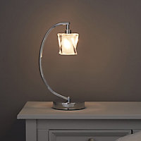 Borrello Chrome effect Table lamp