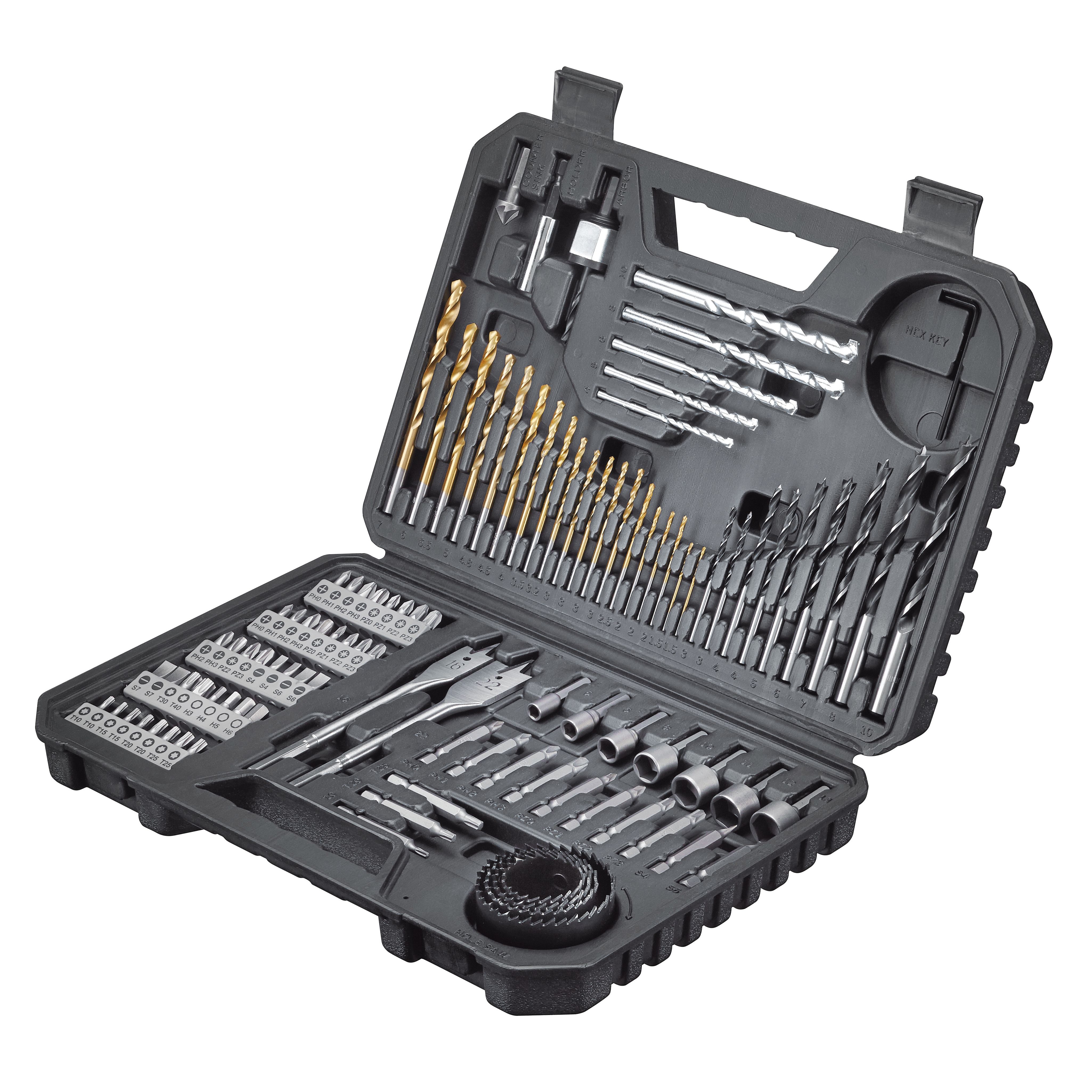 B&q makita deals drill bit set