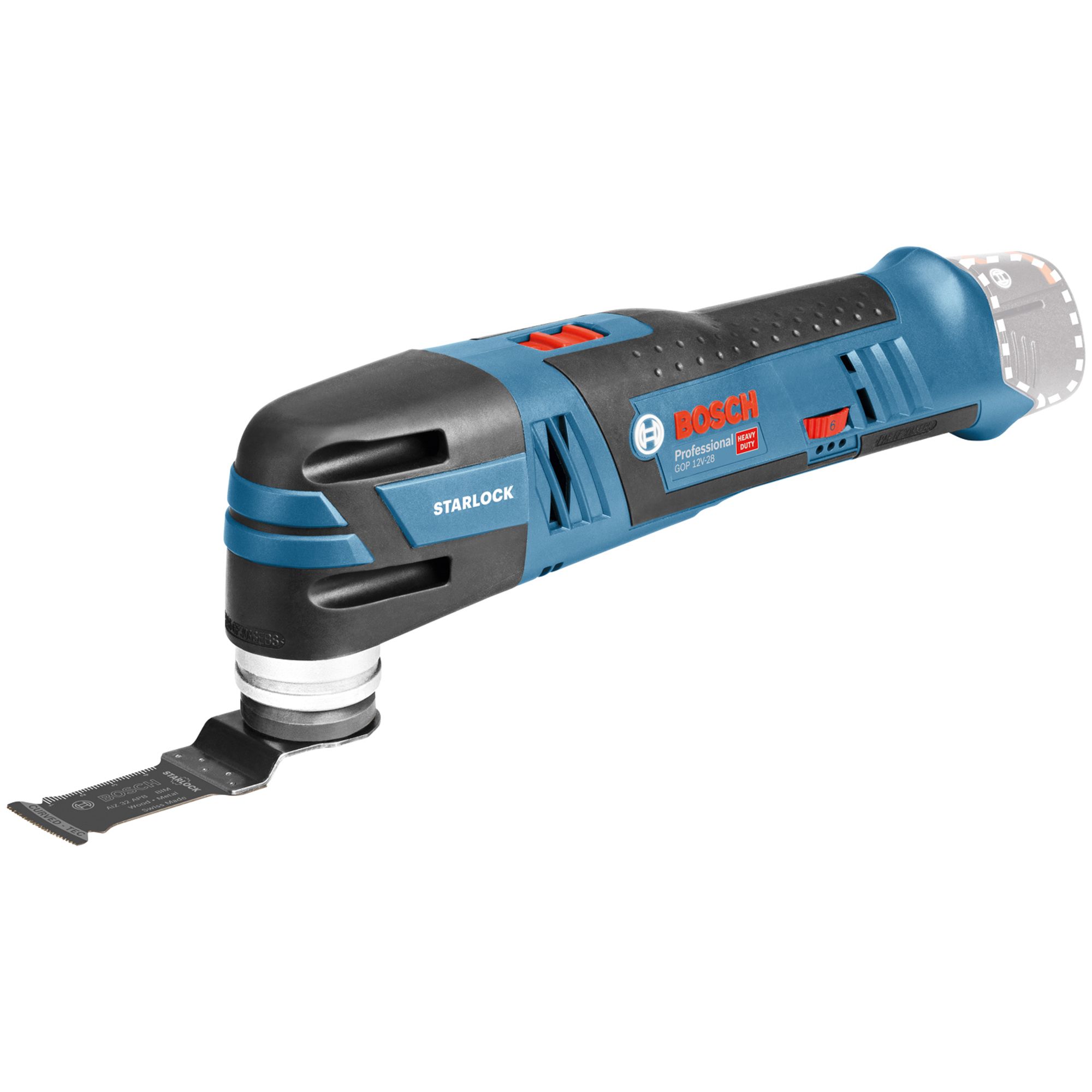 Bosch 12V Airstream Cordless Multi-cutter (Bare Tool) - GOP 12V 28