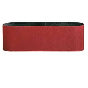 Bosch 150 grit 3 piece Sanding belt set (W)75mm (L)457mm