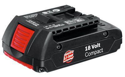 Bosch 18V 1.3Ah Li-ion Battery - 2607336170