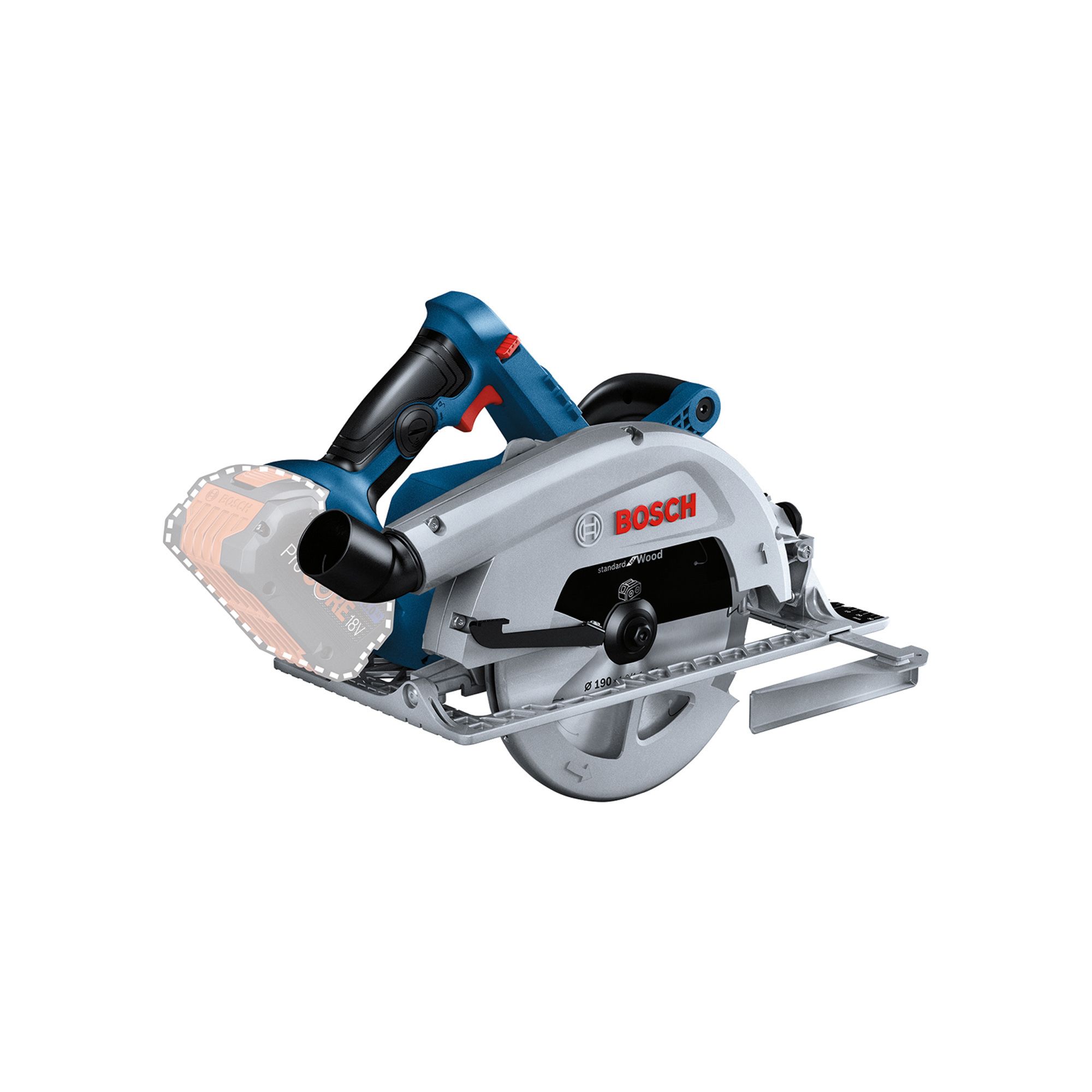 Bosch 18V 190mm Cordless Circular saw (Bare Tool) - GKS 18V 68