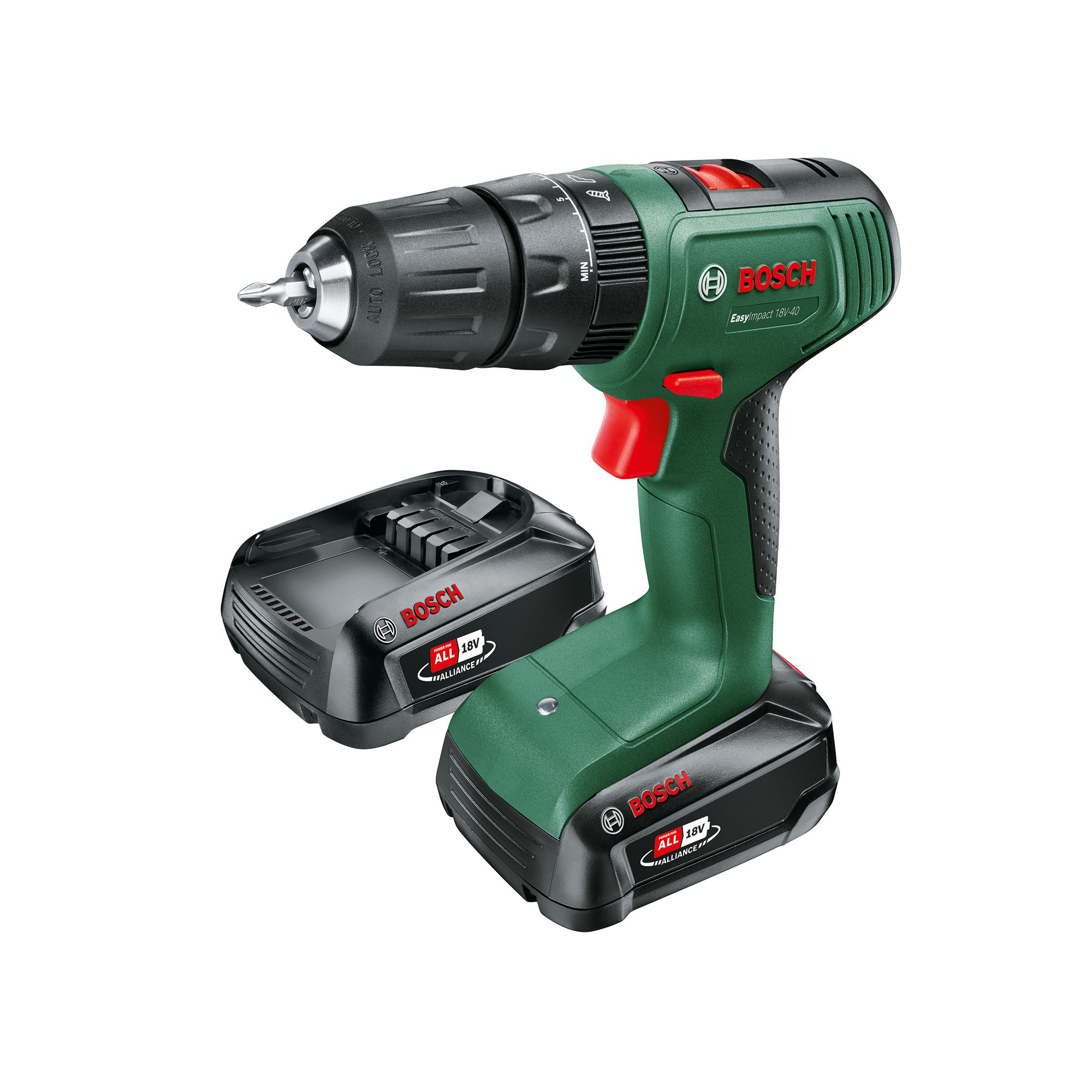 Bosch EasyImpact 1200 Classic Green 12V Cordless Two-speed Combi