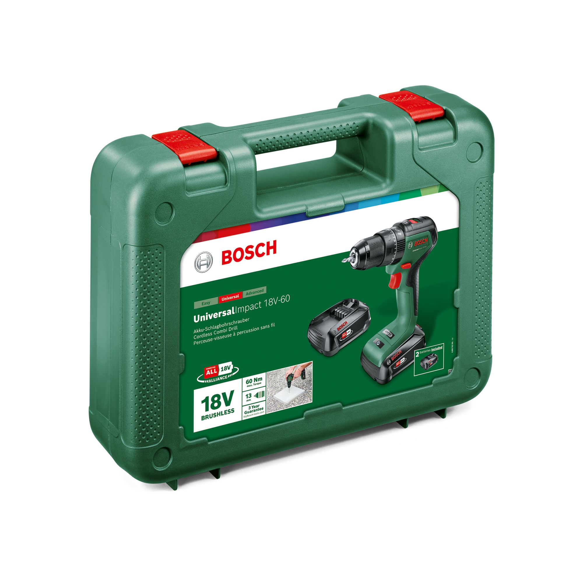 Atornillador BOSCH Easyimpact 18V-60 — Rehabilitaweb