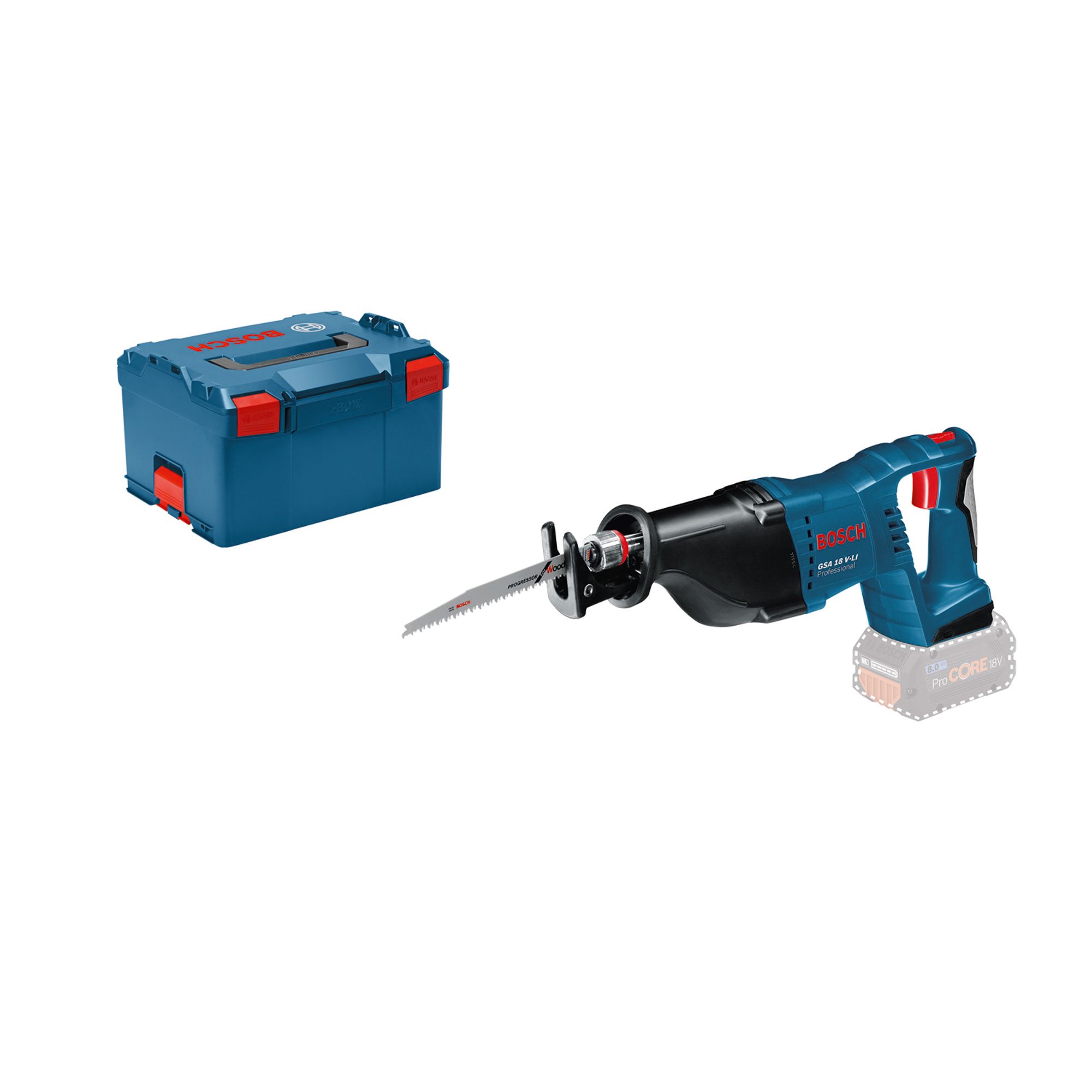 Bosch 18V Coolpack Cordless Reciprocating saw GSA 18V Bare unit