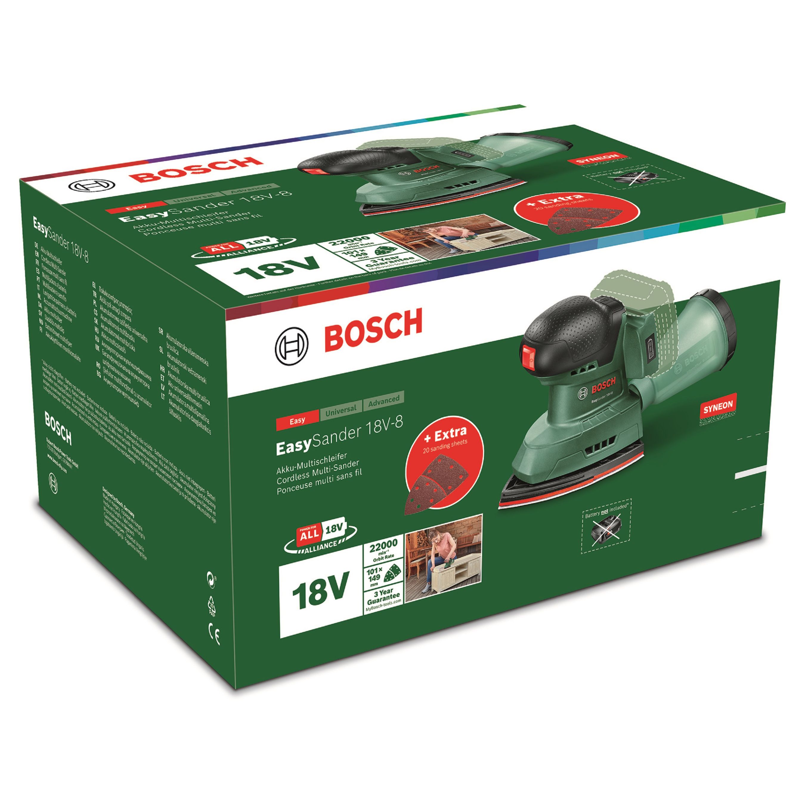 Bosch cordless sander online b&q