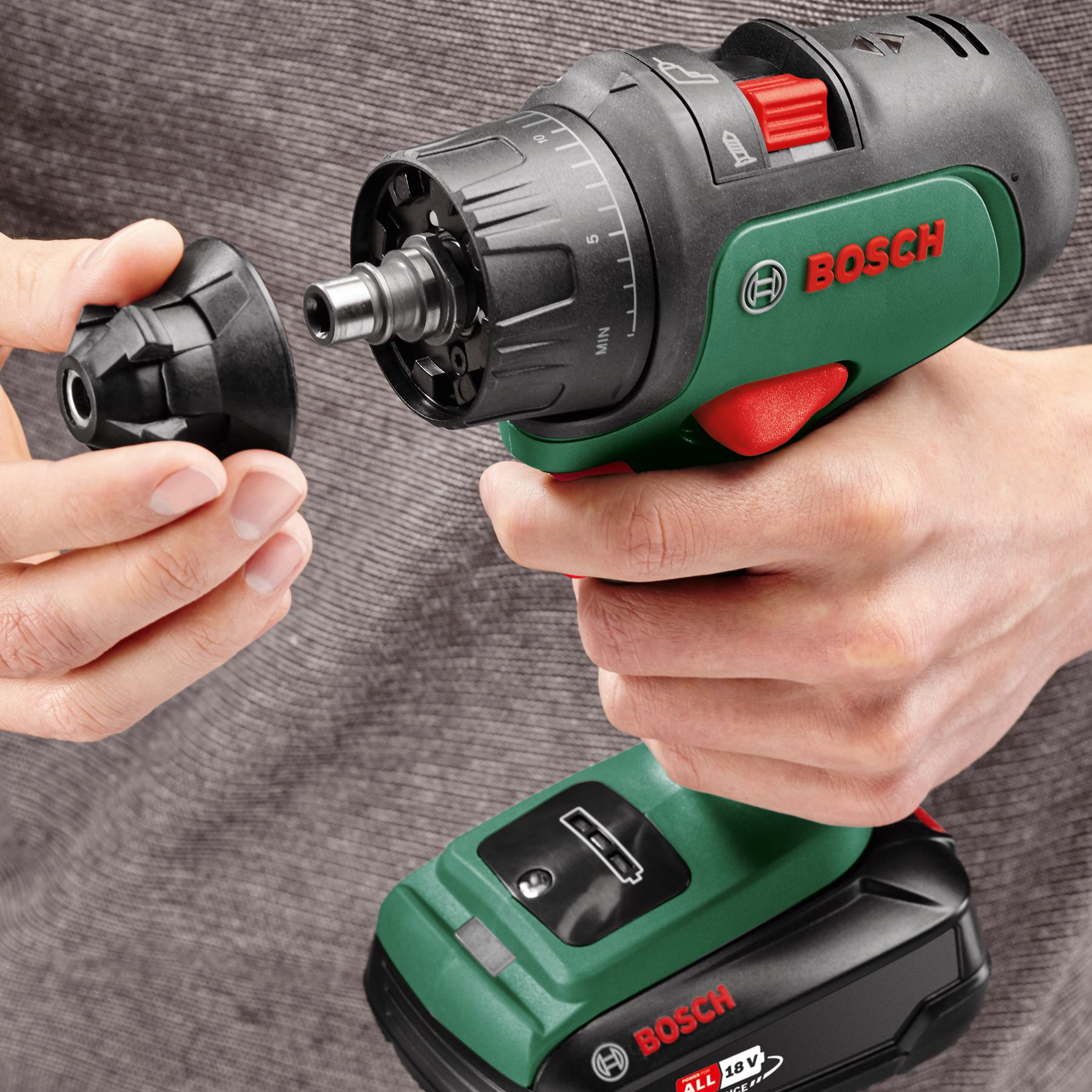 Bosch 18V Li-ion Cordless Combi drill (1 x 2.5Ah) - AdvancedImpact 18