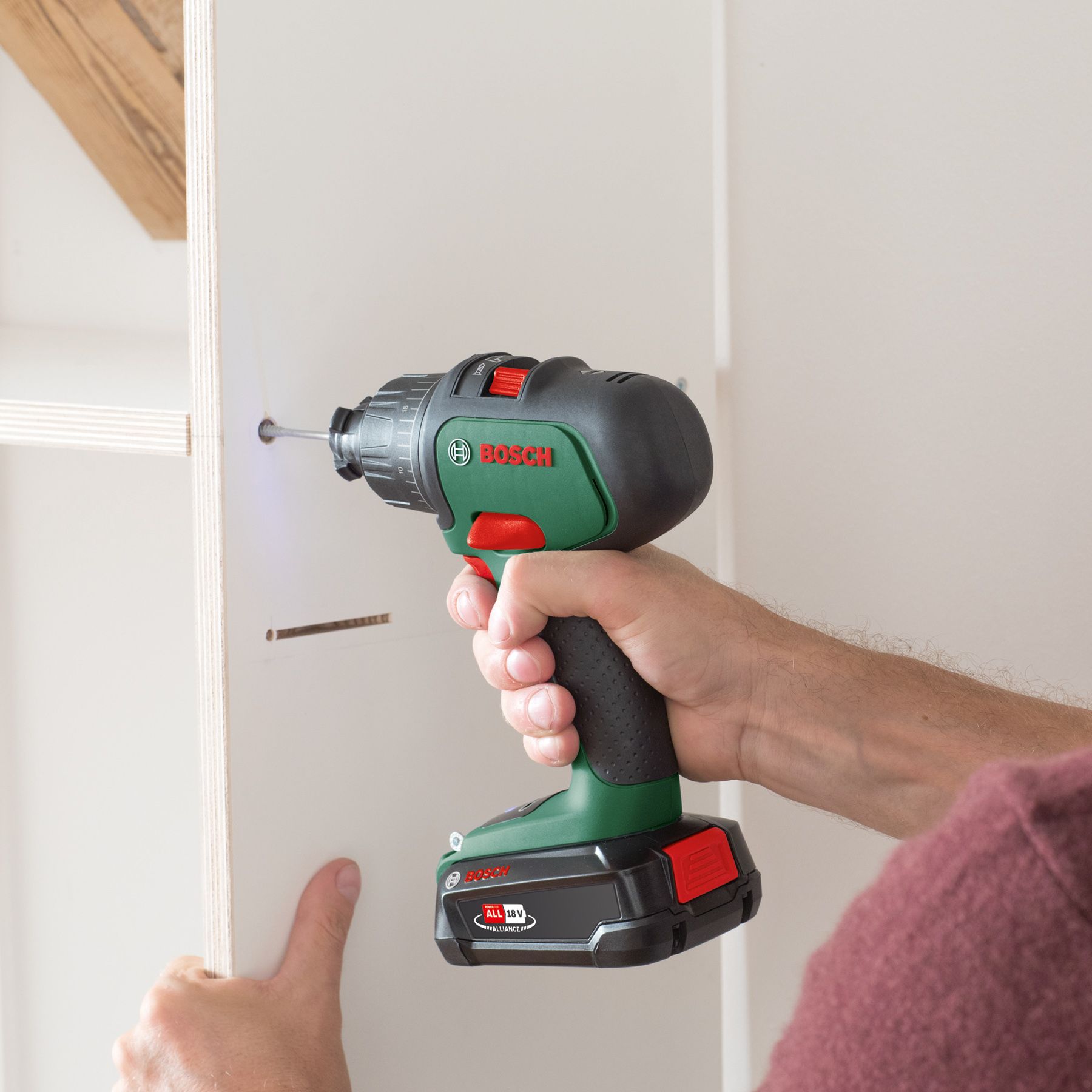 Bosch 18V Li-ion Cordless Combi drill (1 x 2.5Ah) - AdvancedImpact 18