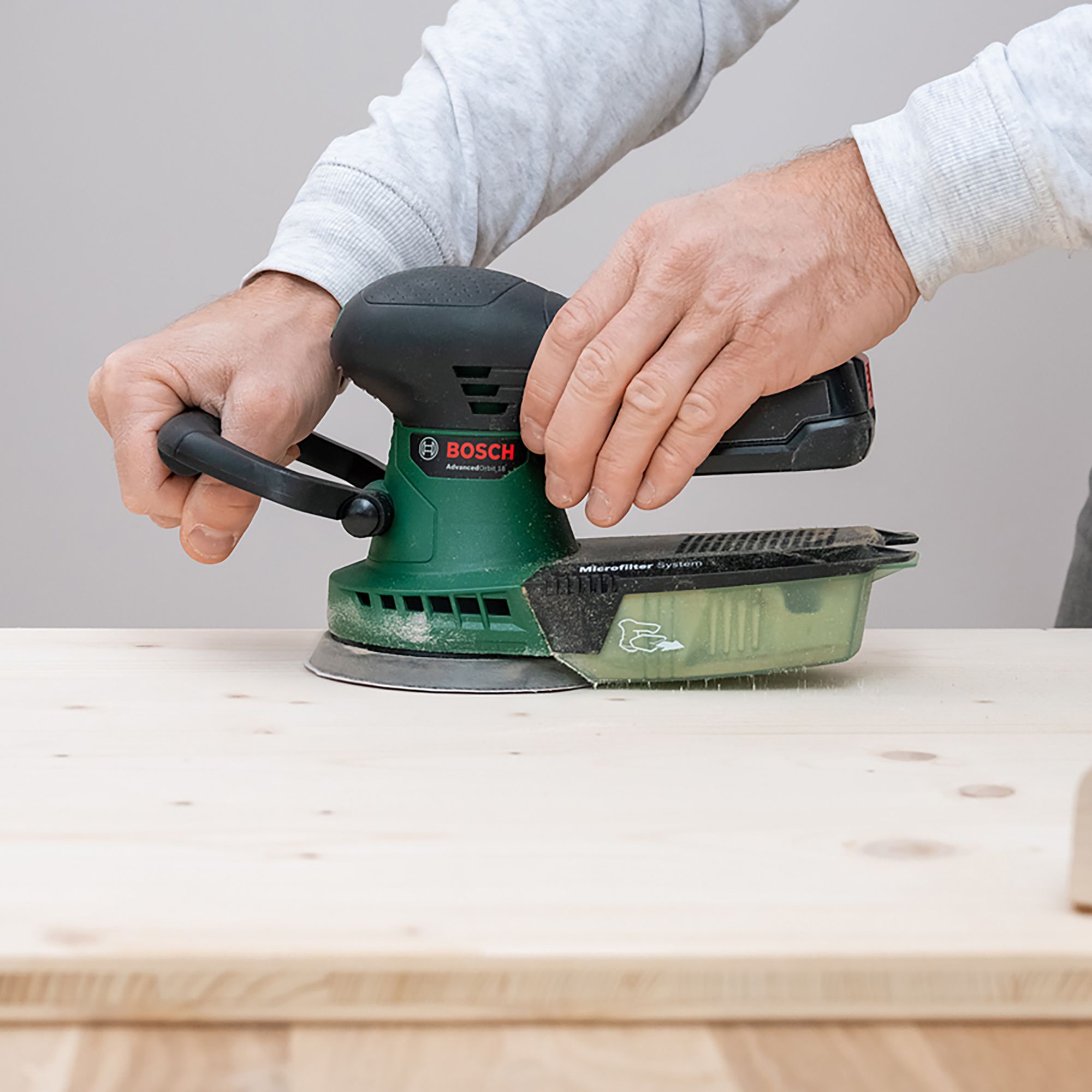 Bosch 18V Power for all 18V 125mm Li ion Cordless Random orbit
