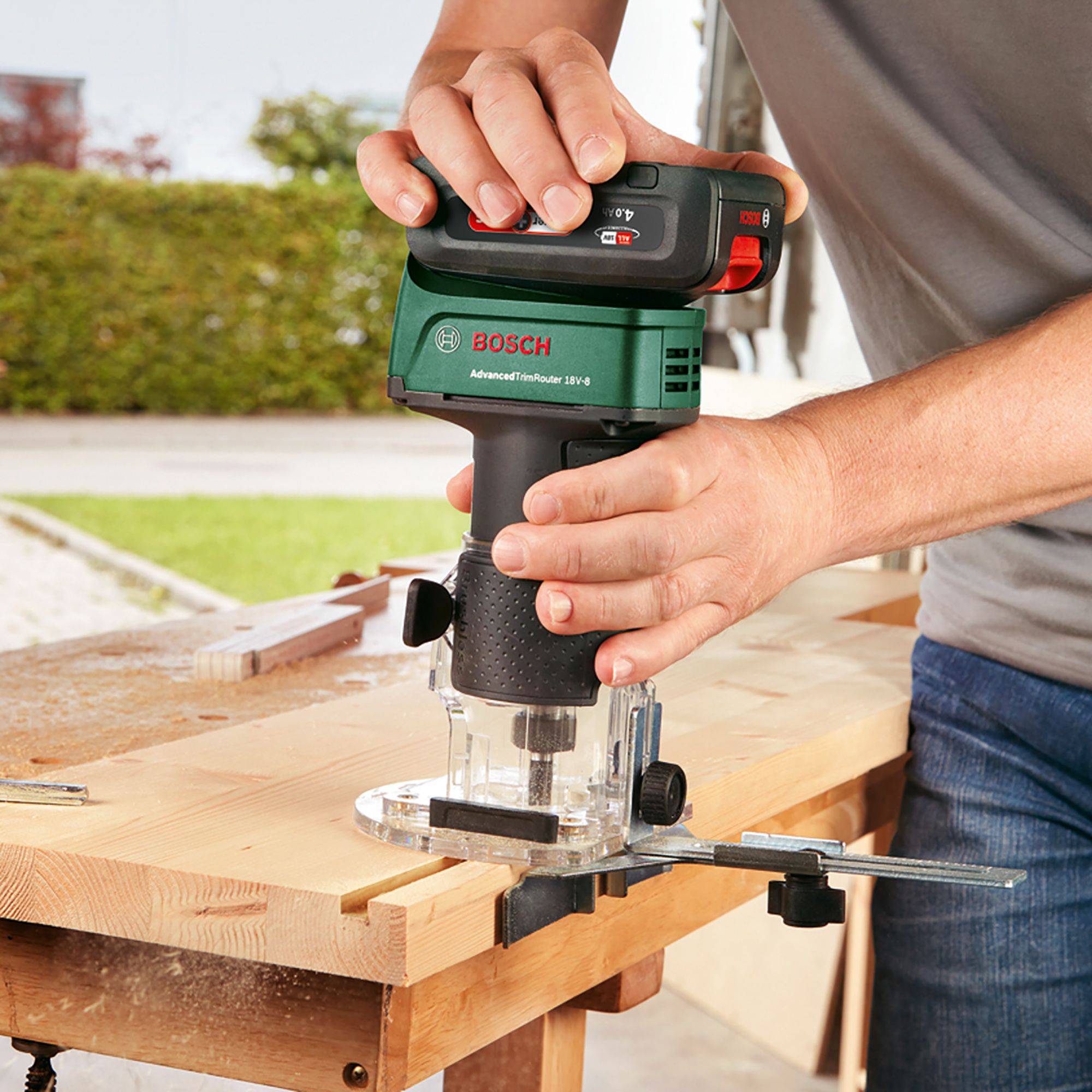 Bosch 18V Power for all Cordless Router (Bare Tool) 18V-8