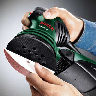 Bosch pex 220 a deals random orbit sander argos