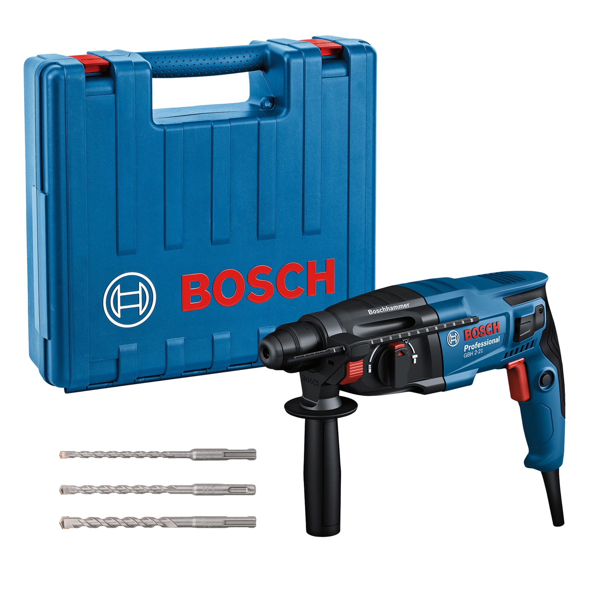 Bosch 230V 720W Corded SDS drill GBH 2 21 DIY at B Q