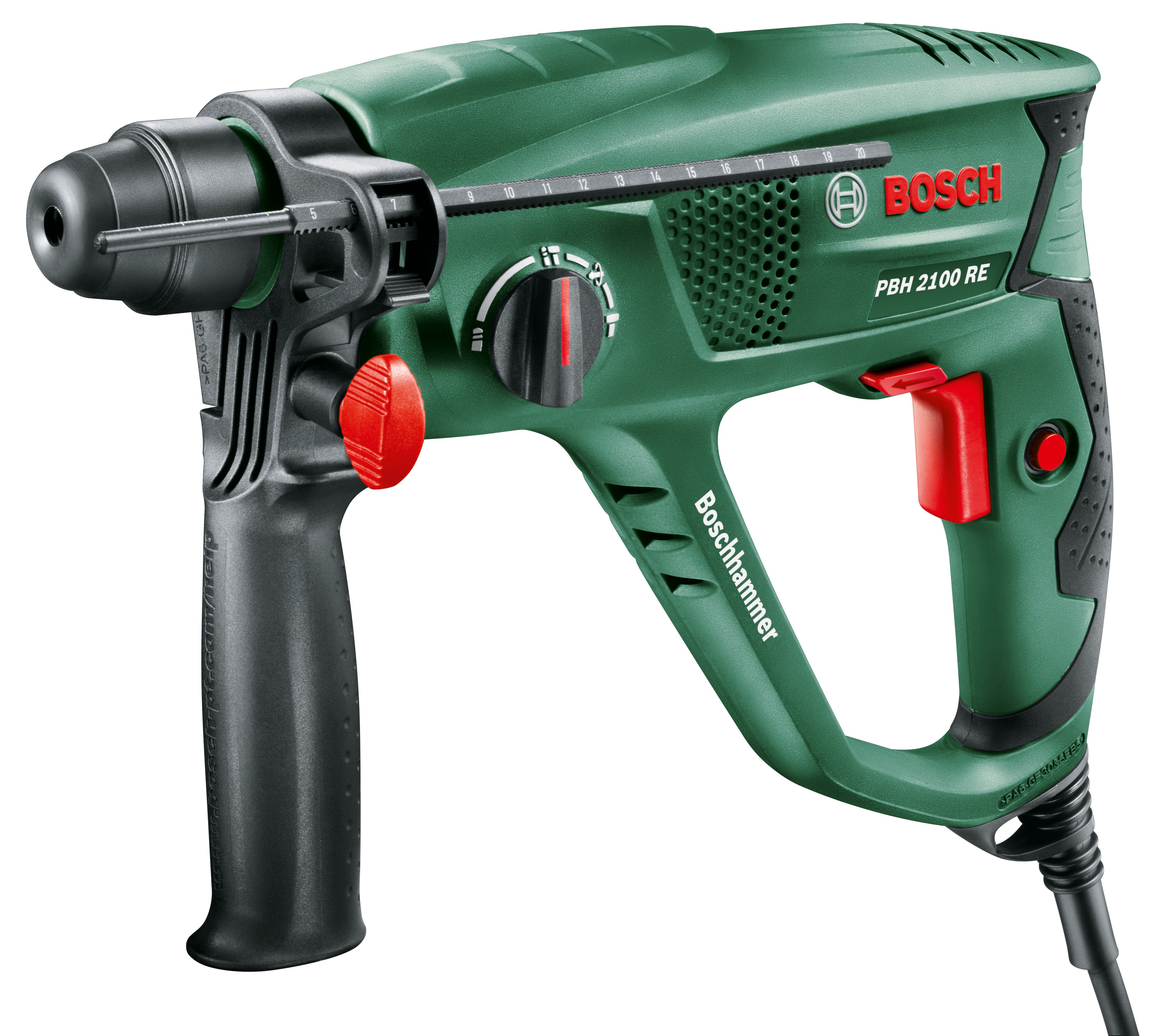 Bosch 240V 550W Corded SDS drill PBH2100RE DIY at B Q