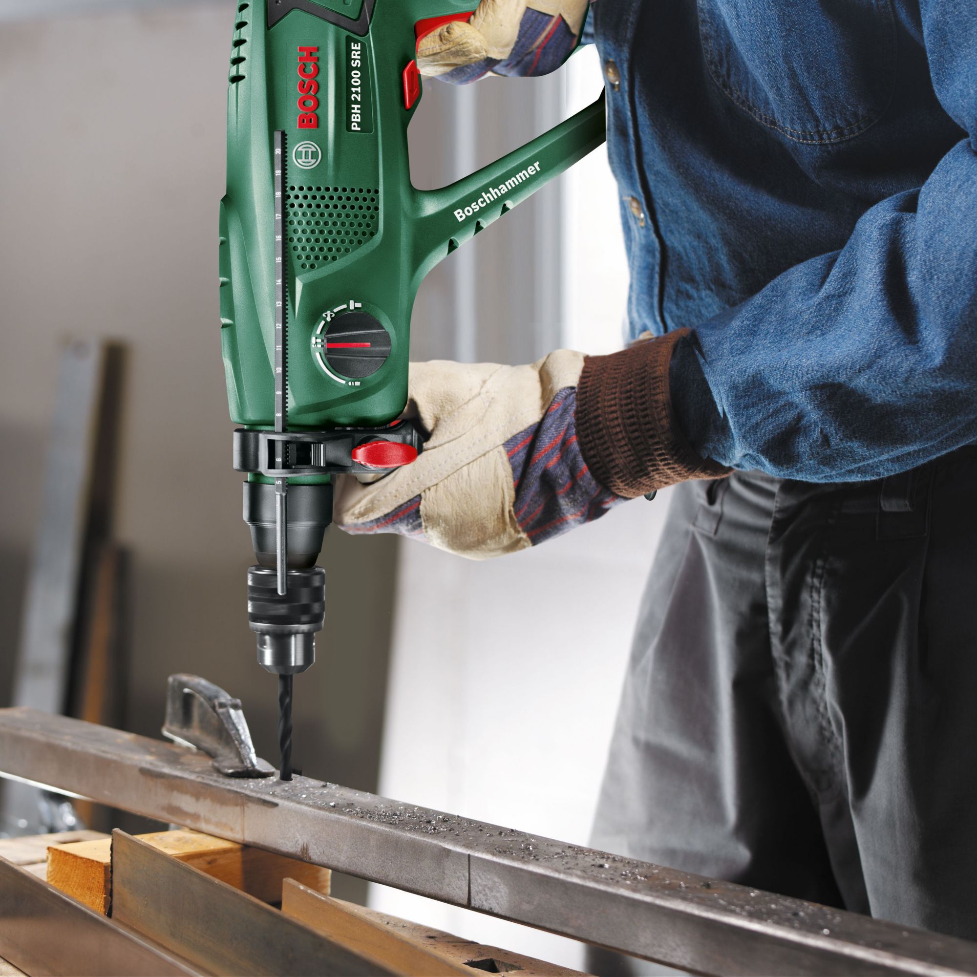 Bosch pbh 2100 re rotary hammer drill discount review