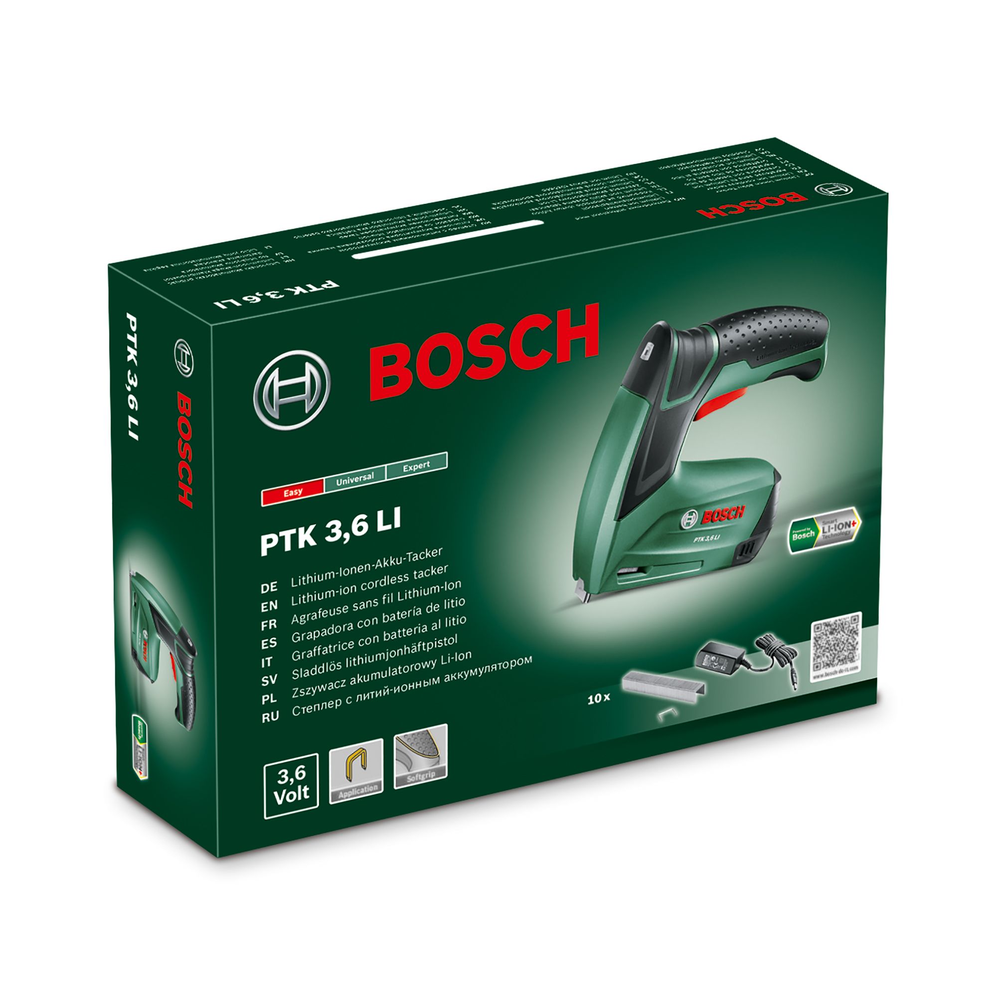 Grapadora batería Bosch PTK 3,6 LI