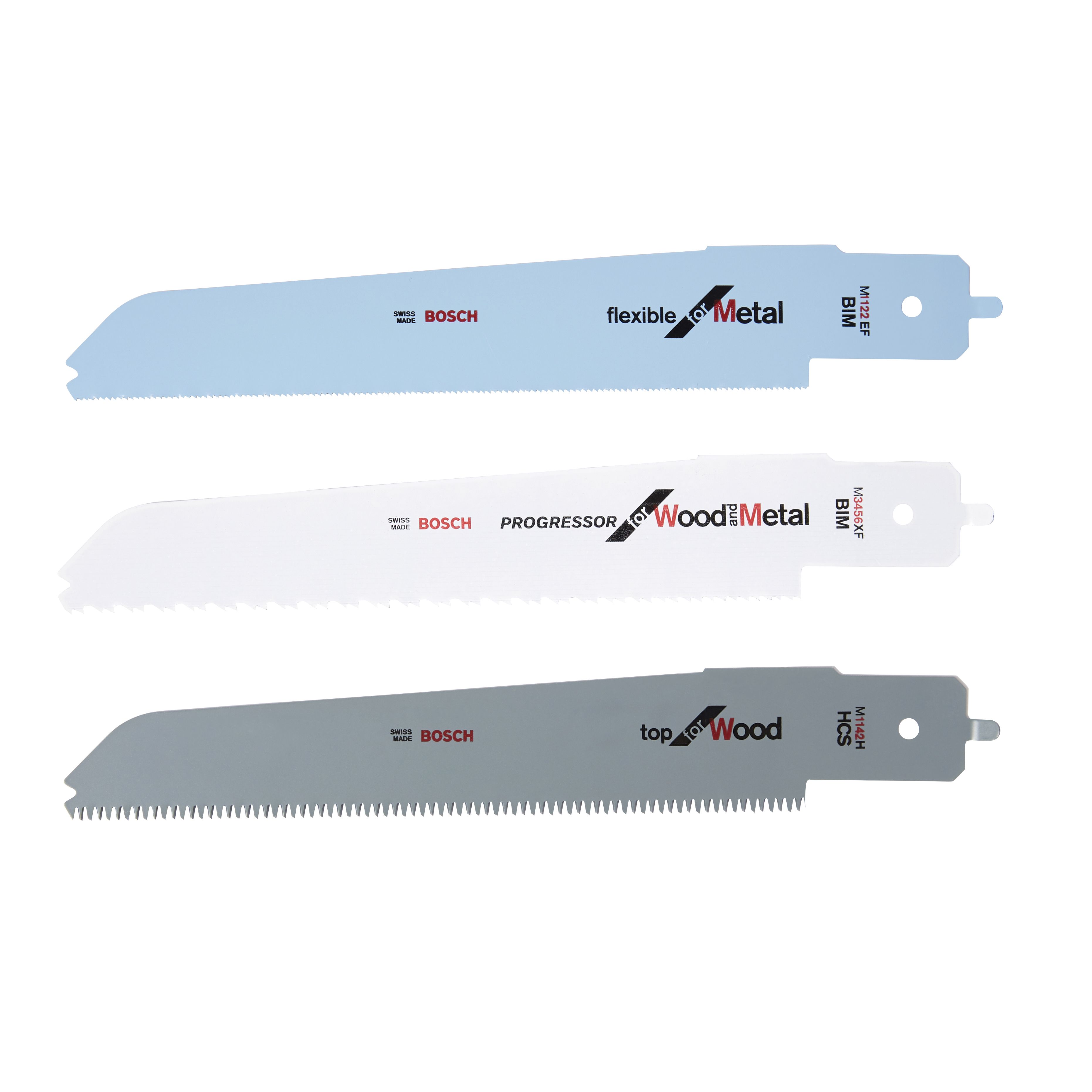 Bosch 3 piece Reciprocating saw blade DIY at B Q