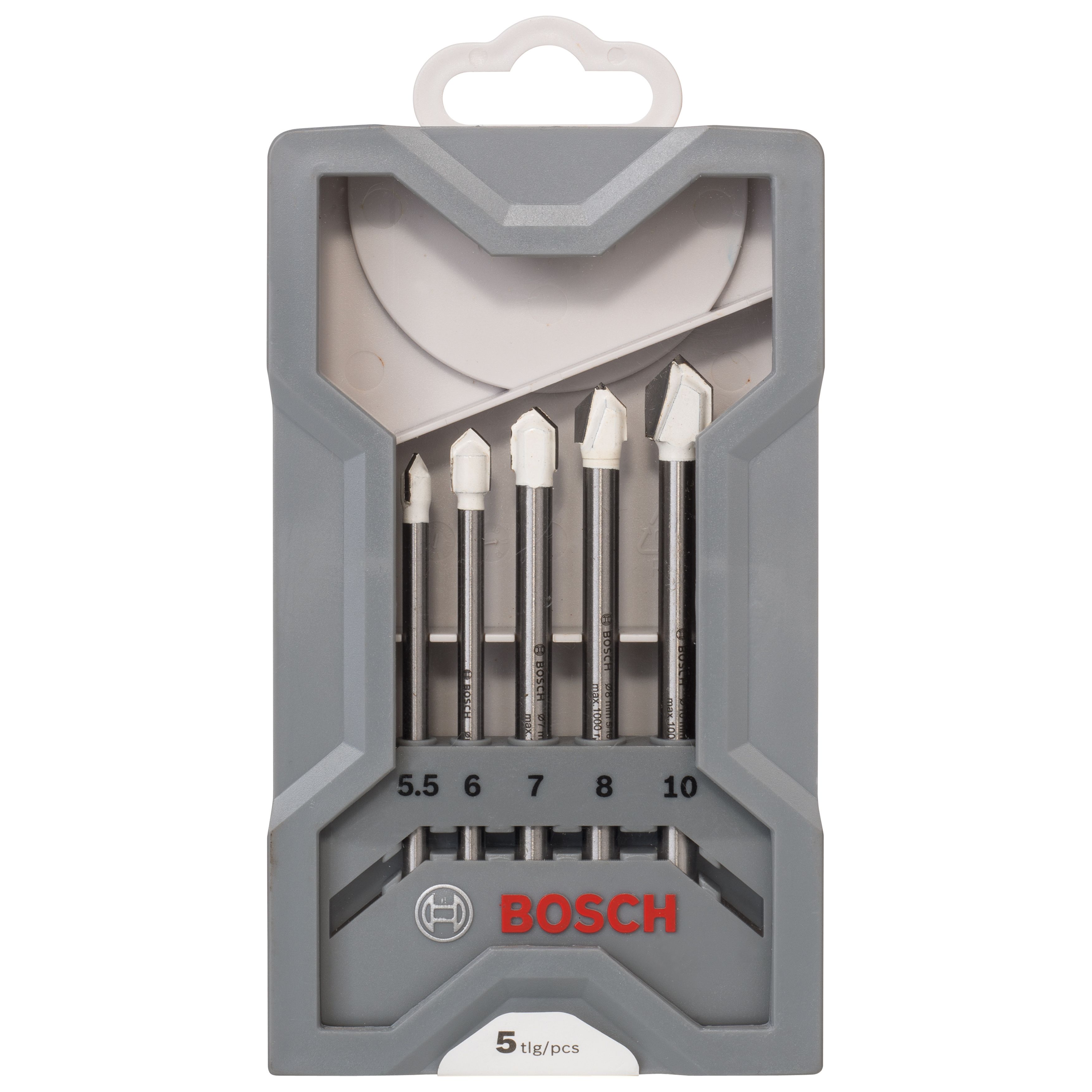 Bosch 5 piece Tile drill bit set DIY at B Q