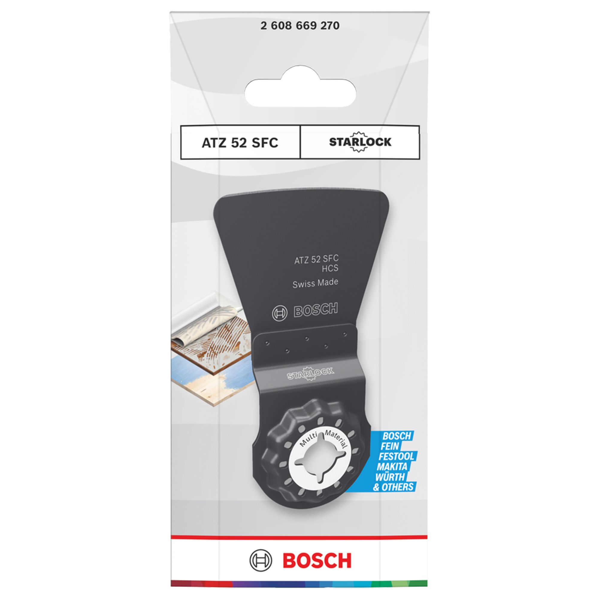 Bosch 52mm Bi-metal Multi-tool blade