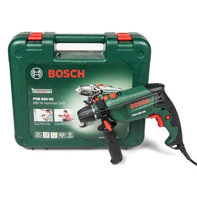 Bosch 680W 240V Corded Hammer drill PSB680RE